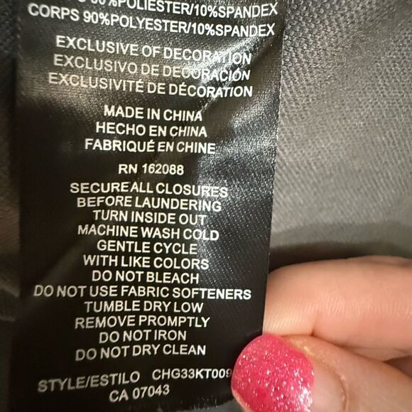 Chaps Gray Polo Shirt Classic Design golf size L - Picture 7 of 7